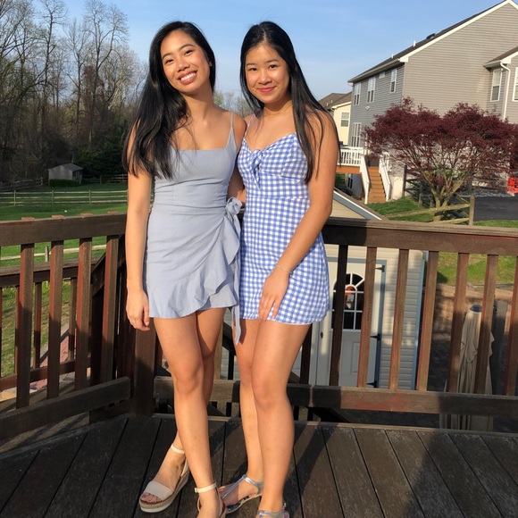 SOLD Lulus St. Helena Gingham Tie-Front Dress - Picture 11 of 11